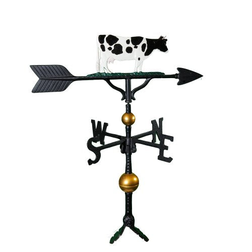 Montague Metal Products WV-375-NC 300 Series 32 In. Deluxe Color Cow Weathervane