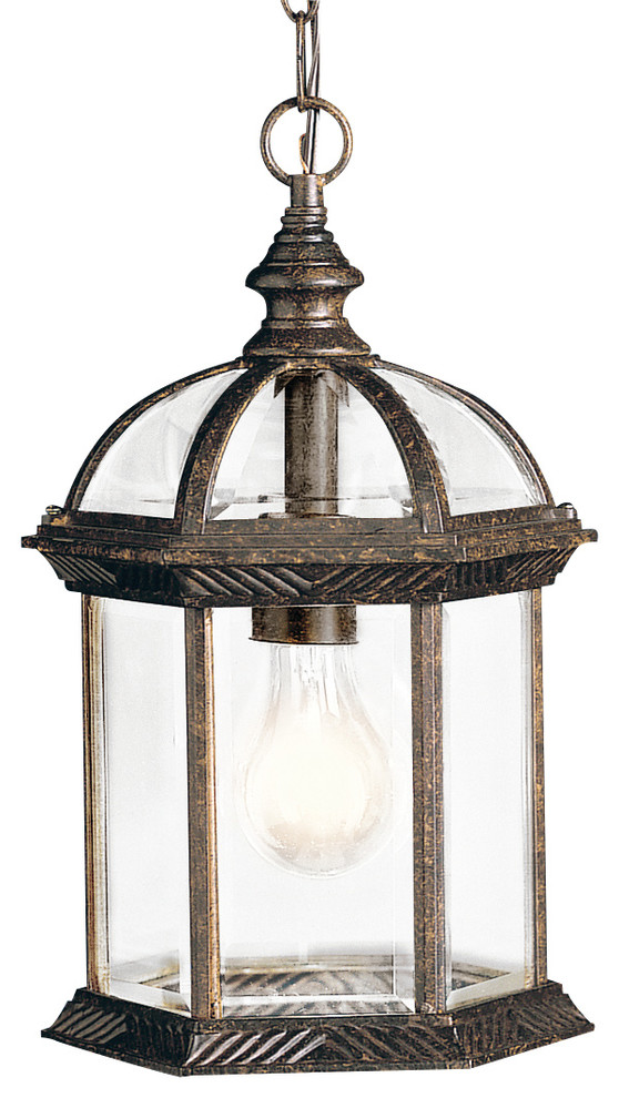 Outdoor Pendant 1 Light   Traditional   Outdoor Hanging Lights   by Kichler  Houzz