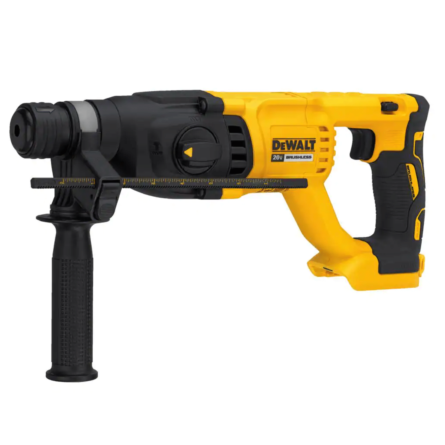 Dewalt 20-Volt MAX Cordless Brushless 1 in. SDS Plus D-Handle Concrete and Masonry Rotary Hammer， Tool-Only (DCH133B)