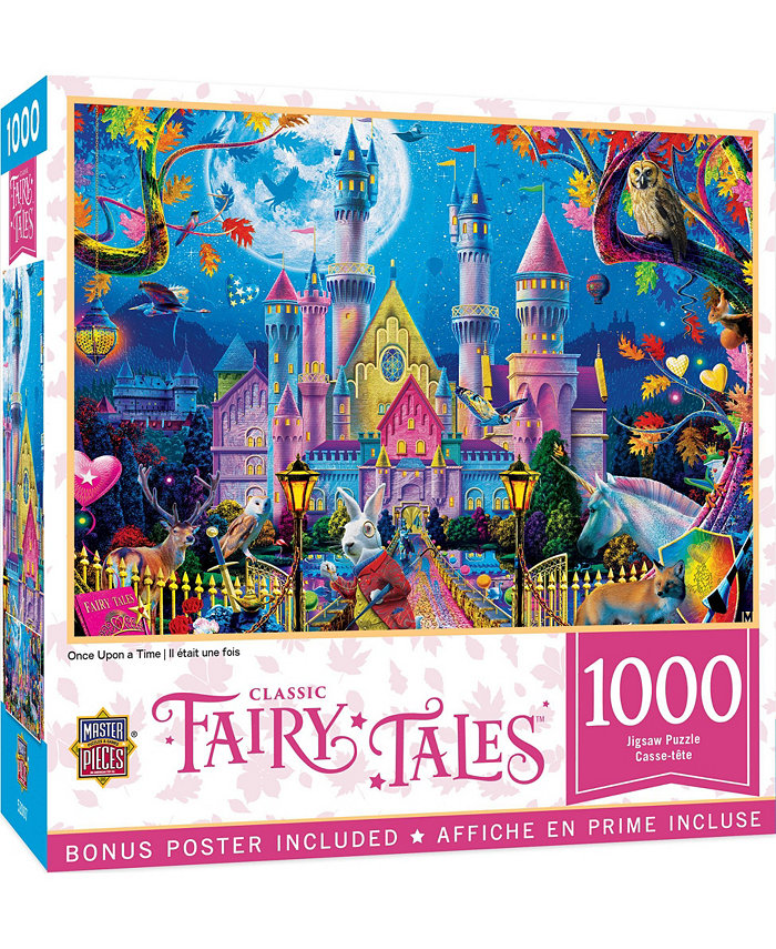 MasterPieces Puzzles Classic Fairytales - Once Upon a Time 1000 Piece Puzzle