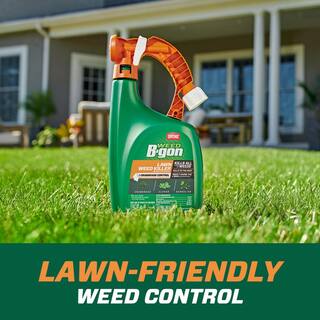 Ortho Weed B-gon 32 oz. Ready-to-Spray Lawn Weed Killer Plus Crabgrass Control 991541005