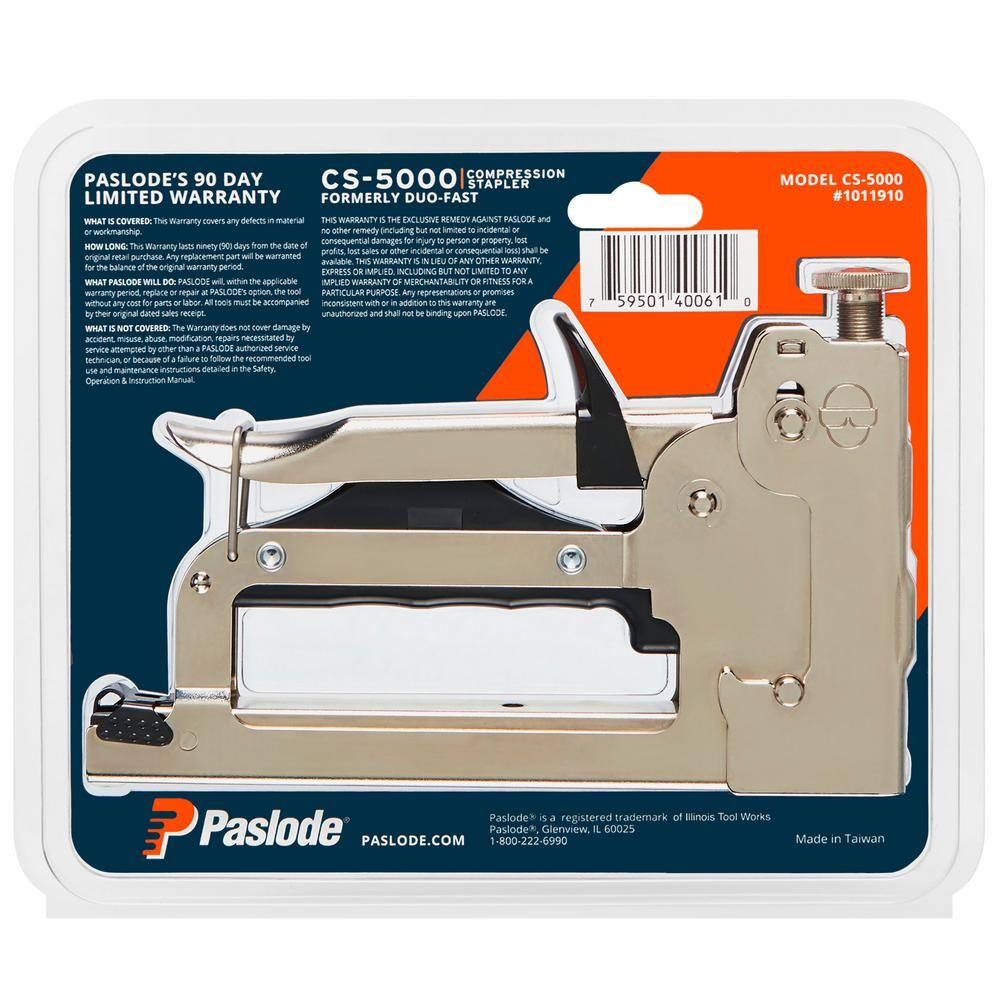 Paslode CS-5000 12 in. Heavy-Duty Compression Stapler (1-Piece) 1011910