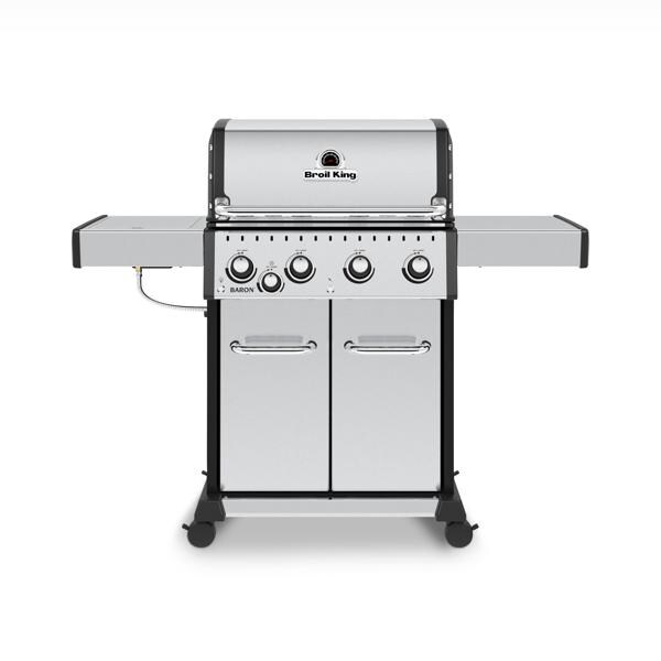 Broil King Baron S 440 PRO IR 4-Burner Propane Gas Grill With Sear Station