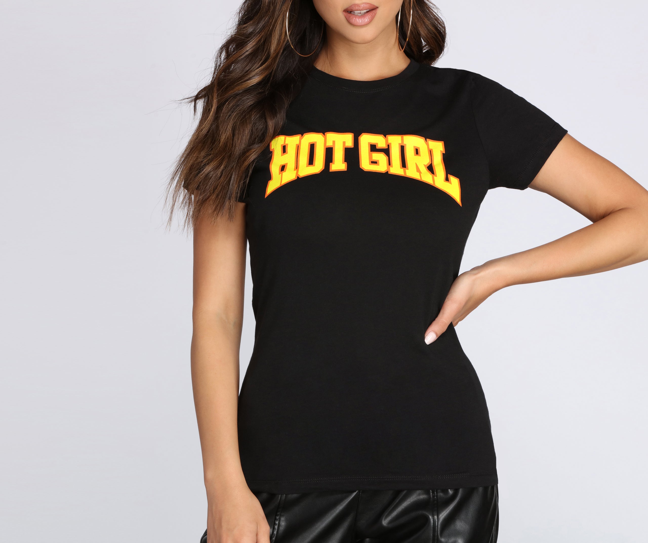 Hot Girl Graphic Tee