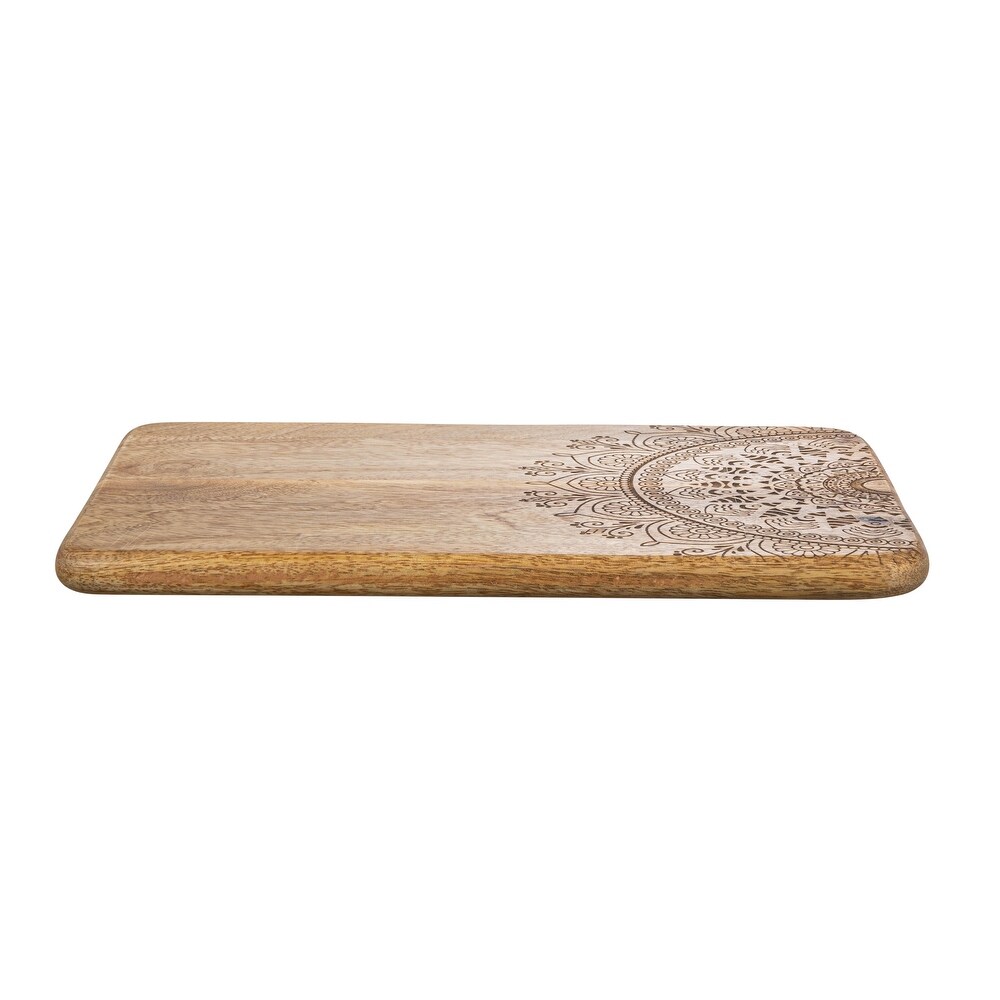 Wood Cutting or Charcuterie Board with Laser cut Design   11.5\