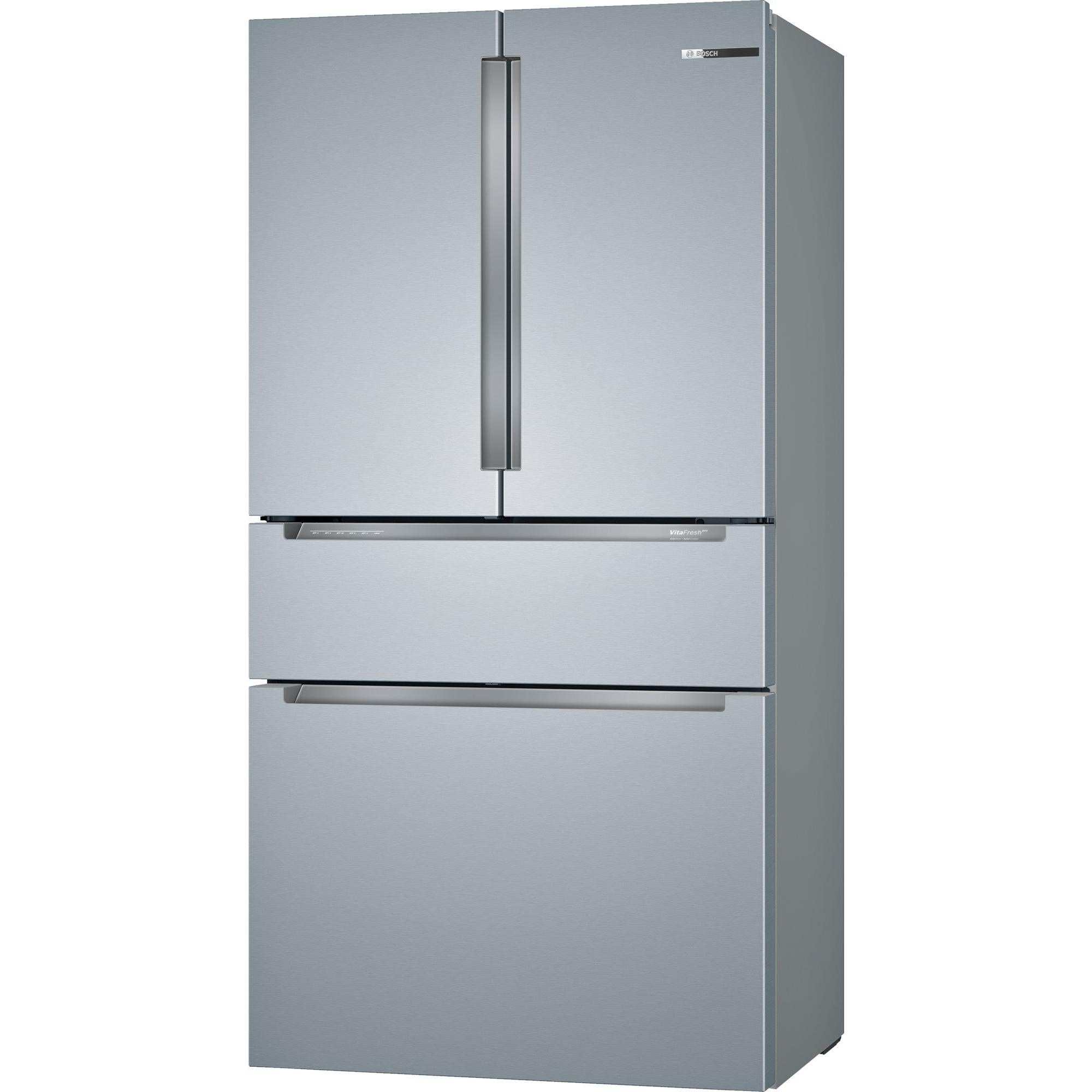 Bosch 36-inch, 21 cu.ft. Counter-Depth French 4-Door Refrigerator with VitaFreshPro™ Drawer B36CL80ENS