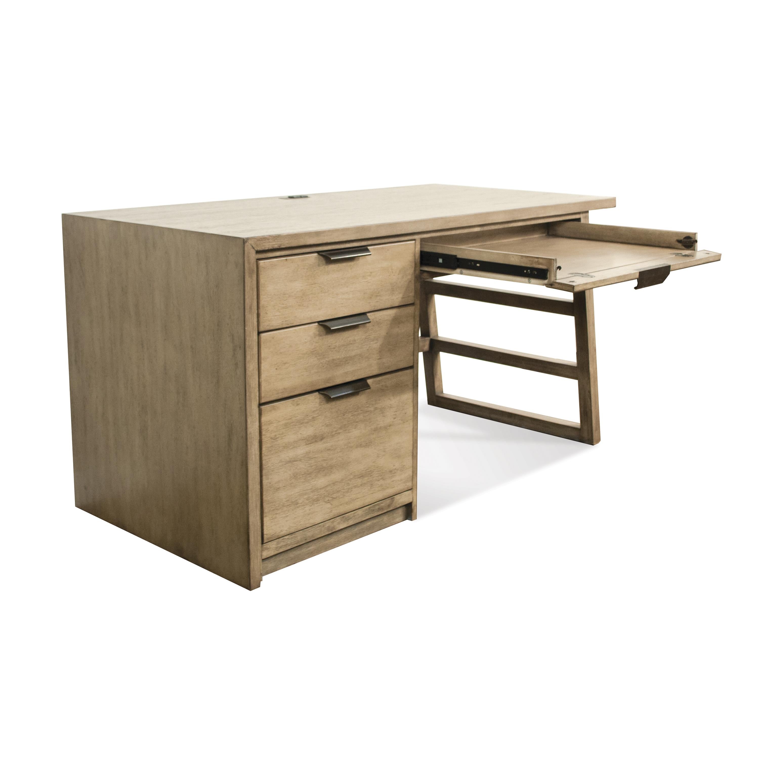 Perspectives Single Pedestal Desk