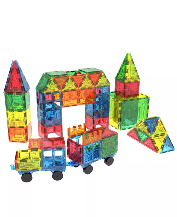 Mag-Genius 108 Piece Magnetic Building Blocks With Two Bonus Pieces