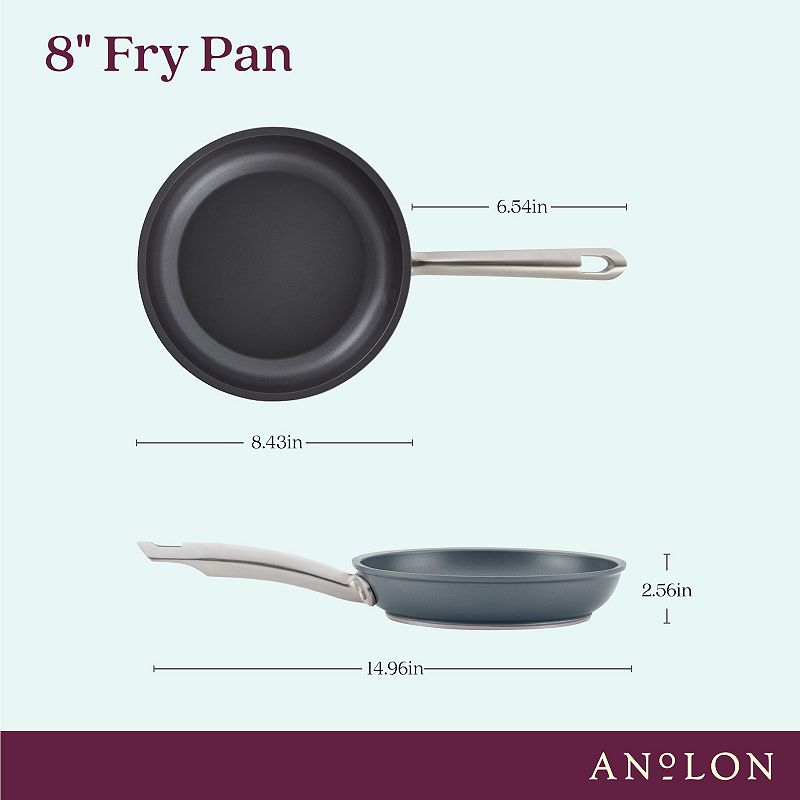 Anolon Accolade 8-in. Hard-Anodized Precision Forge Skillet