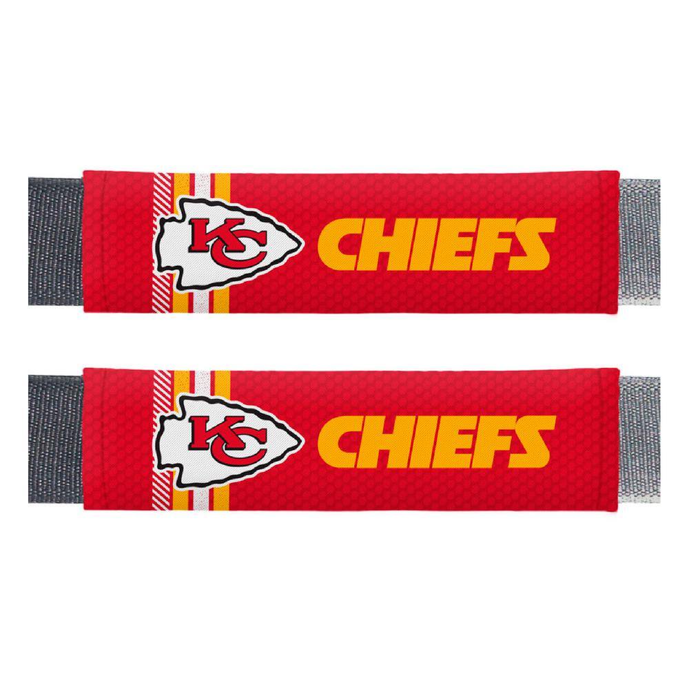 FANMATS Kansas City Chiefs Team Color Rally Seatbelt Pad (2-Pieces) 32099