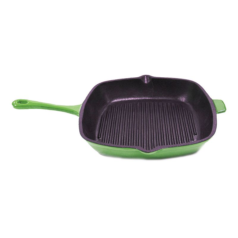 BergHOFF Neo 11-in. Square Cast Iron Grill Pan