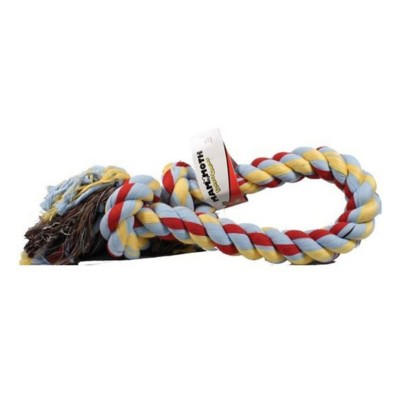 MAMMOTH Flossy Chew Cottonblend 2 Knot Rope Tug Dog Toy