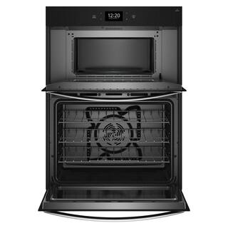 Whirlpool 30 in. Electric Wall Oven  Microwave Combo in Fingerprint Resistant Stainless Steel with Air Fry WOEC7030PZ