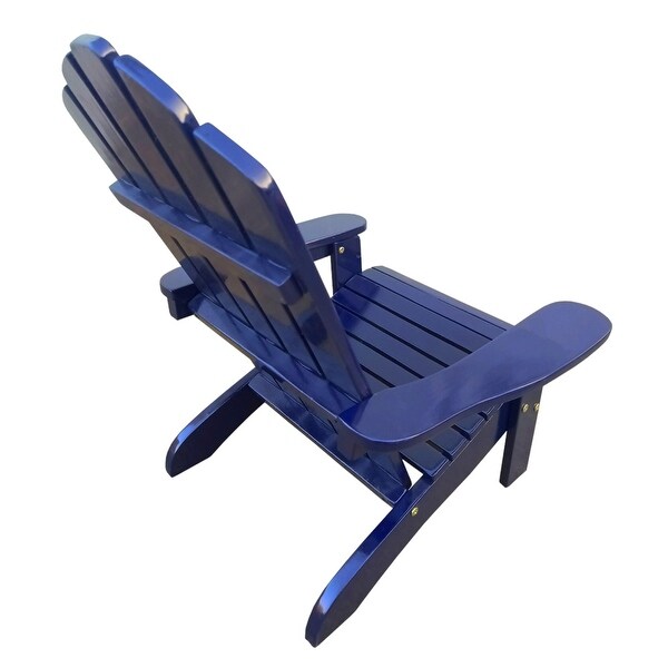 KISRAIS Wooden Children Adirondack Chair for Outdoor/Indoor Use