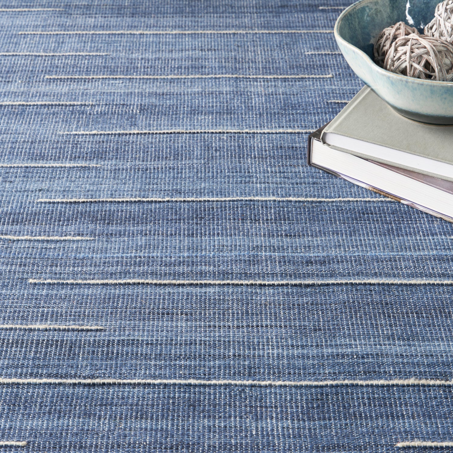 Interweave Navy Modern Rug