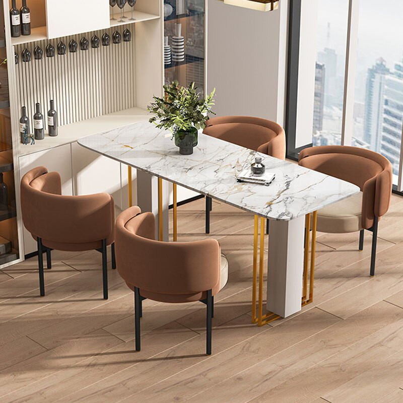 Light Luxury Technology Cloth Art Dining Chair   Contemporary   Dining Chairs   by Miron Demid LLC  Houzz