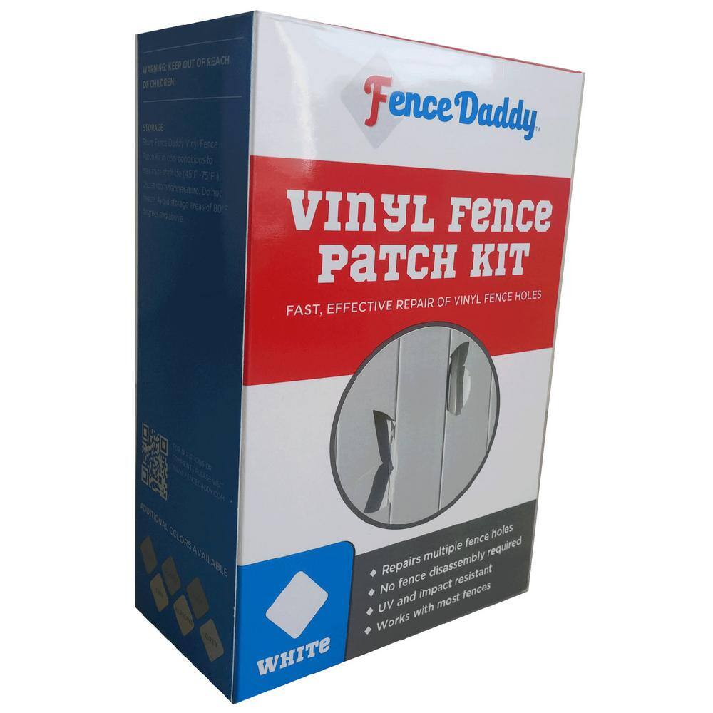 Vinyl Fence Repair Kit in White 45-0GSK-E42F