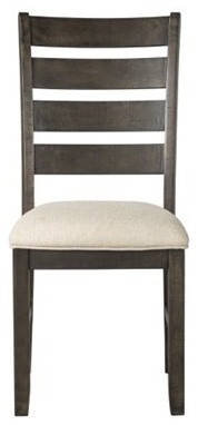 Picket House Furnishings Sullivan Side Chair in Dark Ash (Set of 2)   Transitional   Dining Chairs   by Homesquare  Houzz