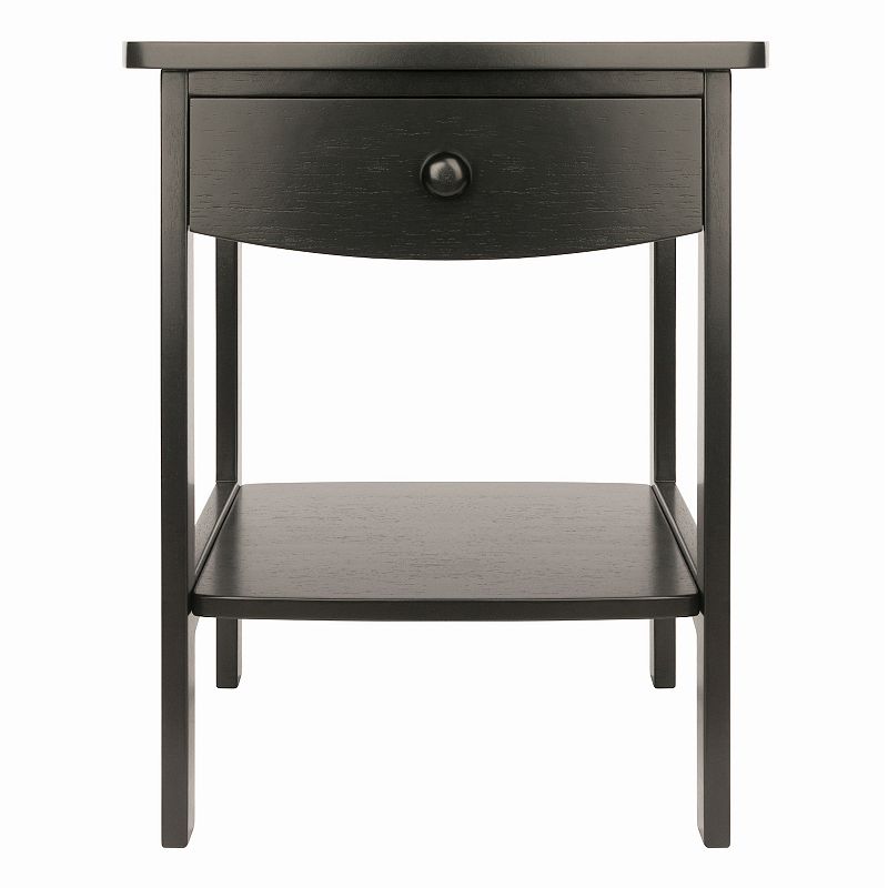 Winsome Curved Nightstand