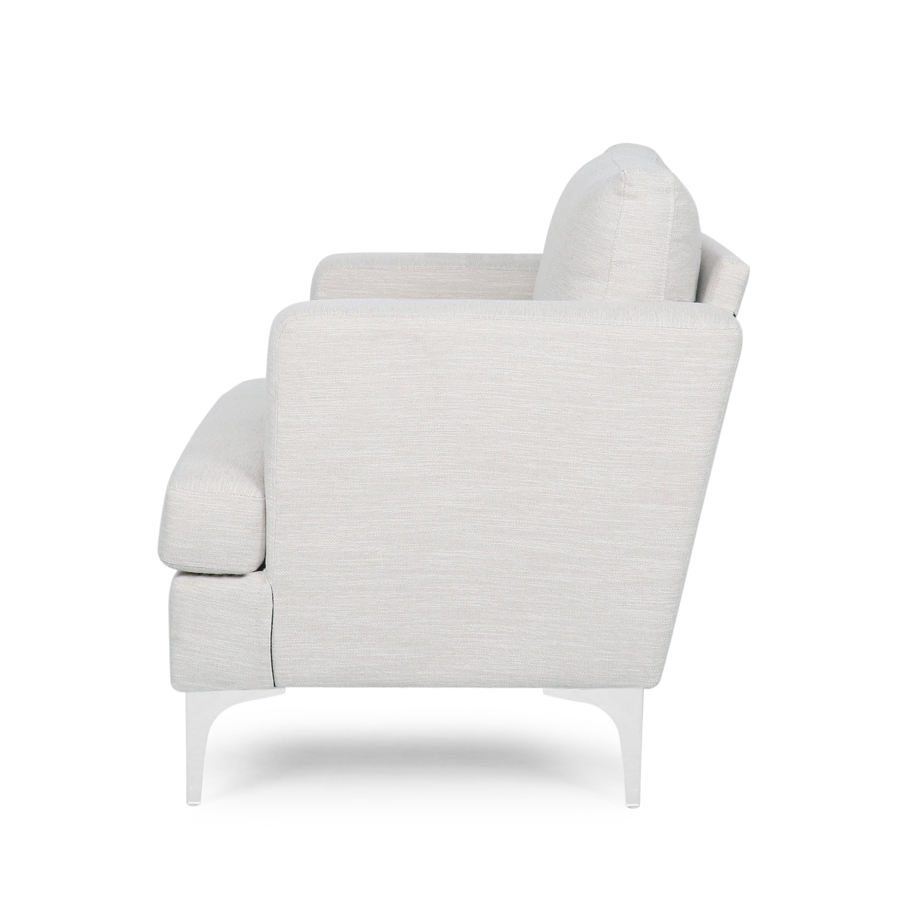 Vue Modern Fabric Upholstered Club Chair