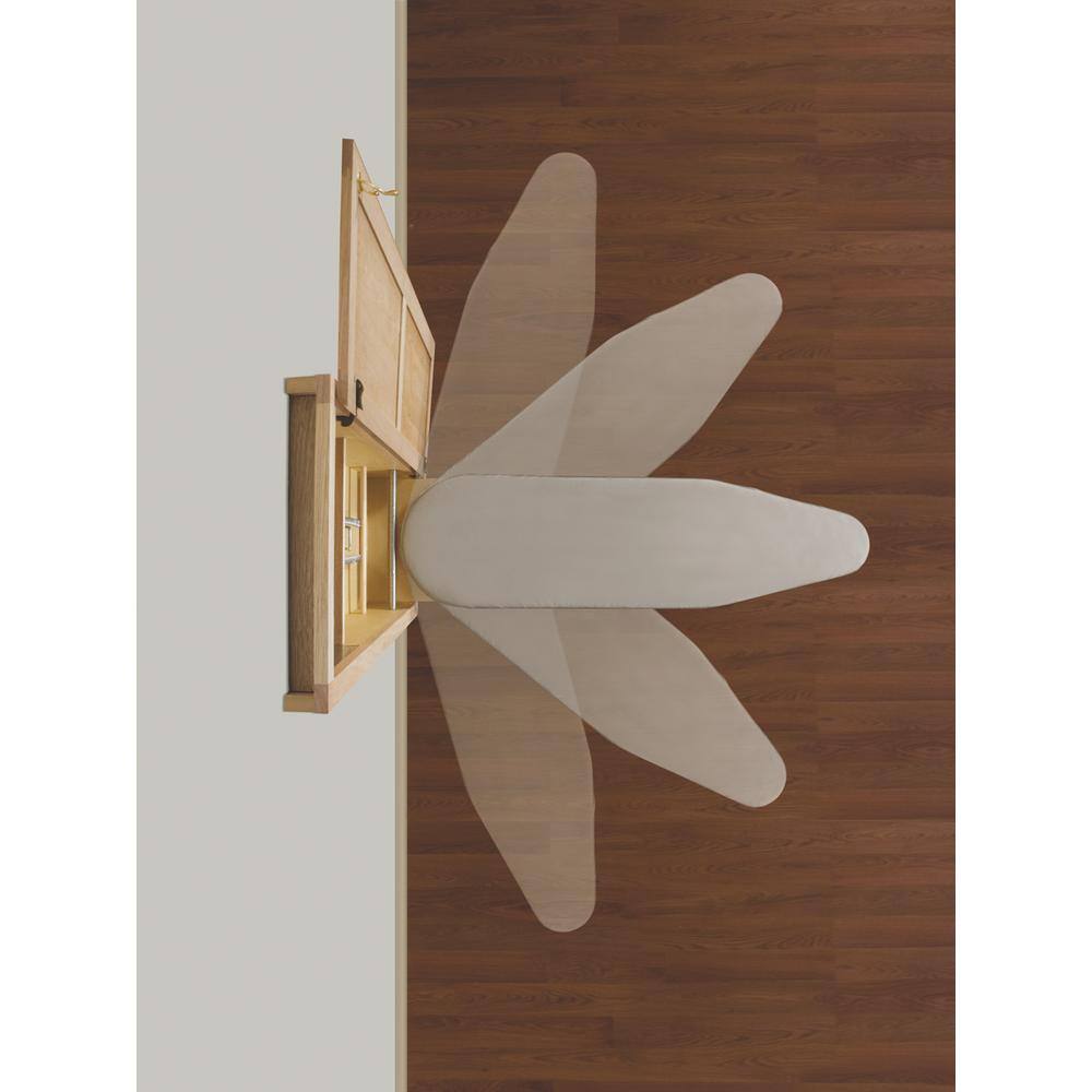 Hide-Away In Wall Ironing Board Oak Shaker Door SUP400S