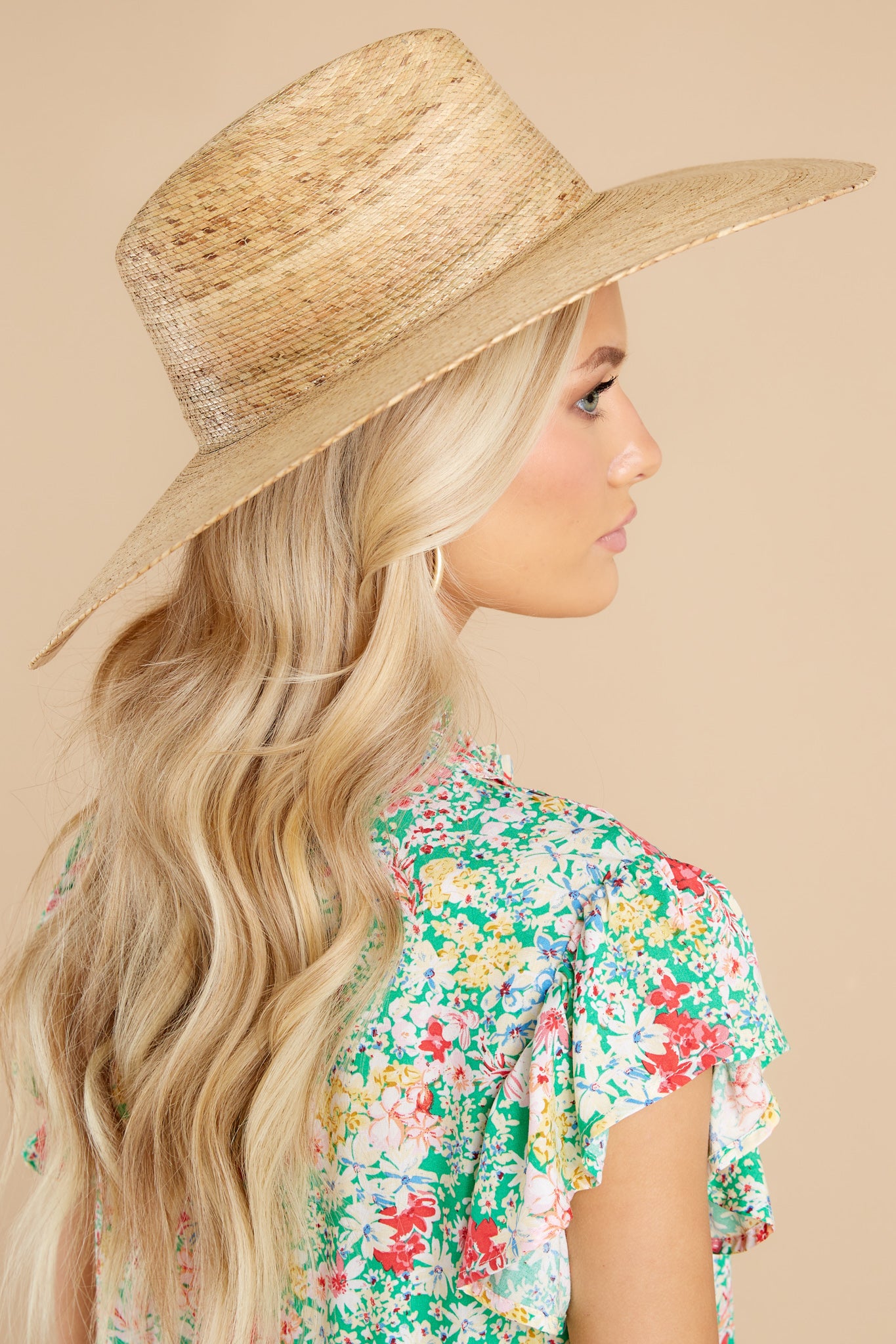 Palma Natural Wide Fedora