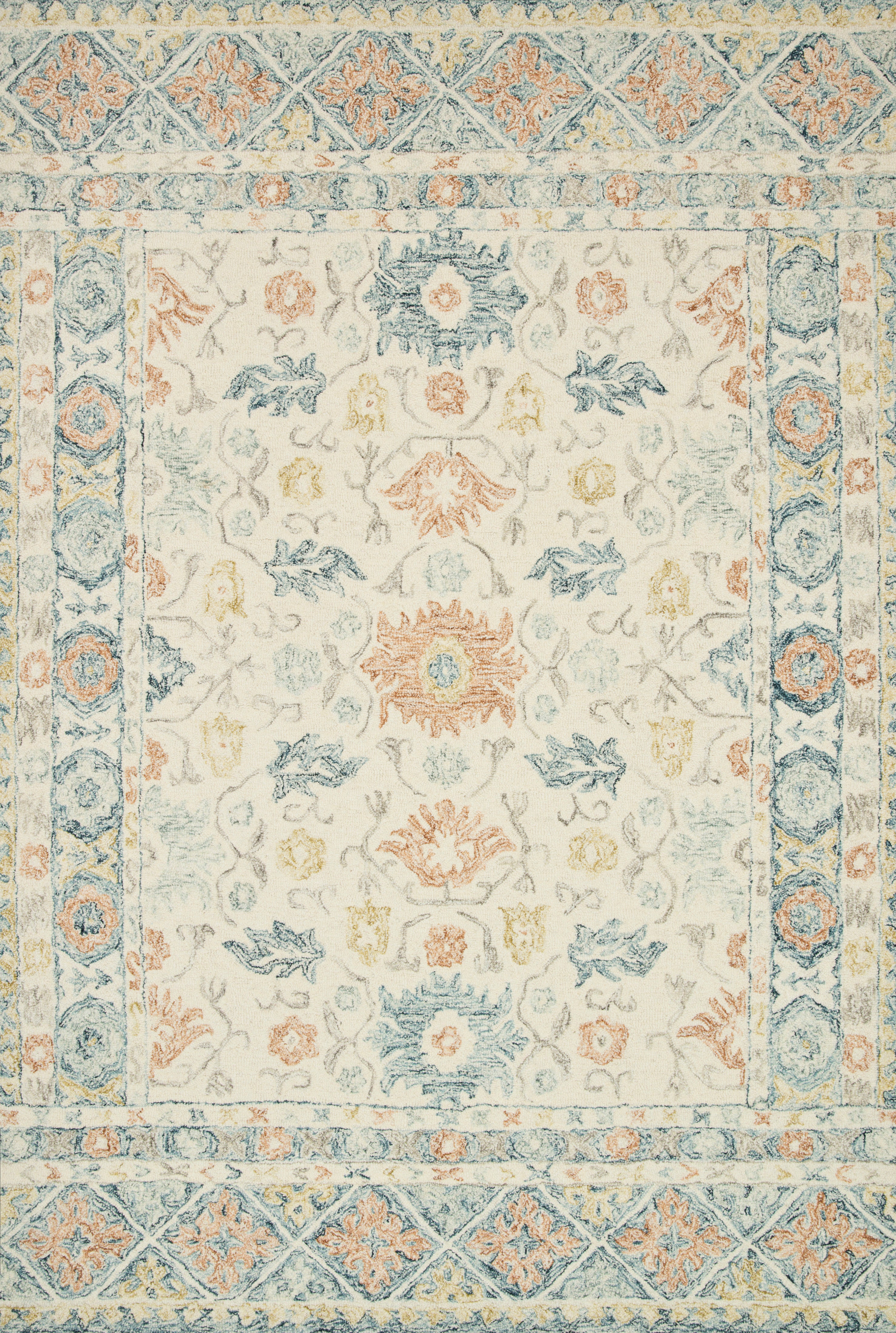 Norabel Rug in Ivory / Multi by Loloi