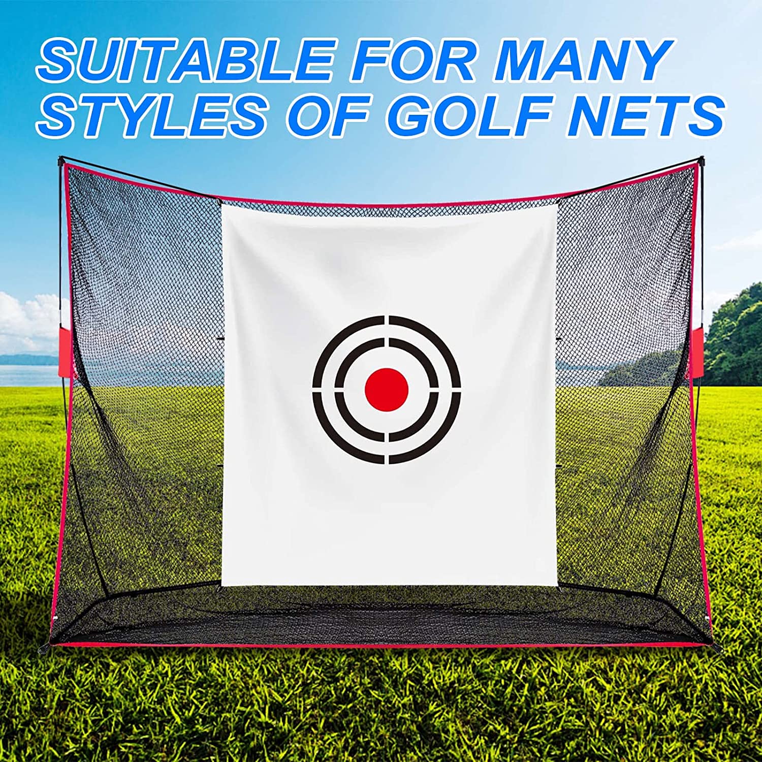 ANDGOAL Golf Practice Net Target - Golf Hitting Net Target， Golf Driving Net Target， Backyard Golf Net Target