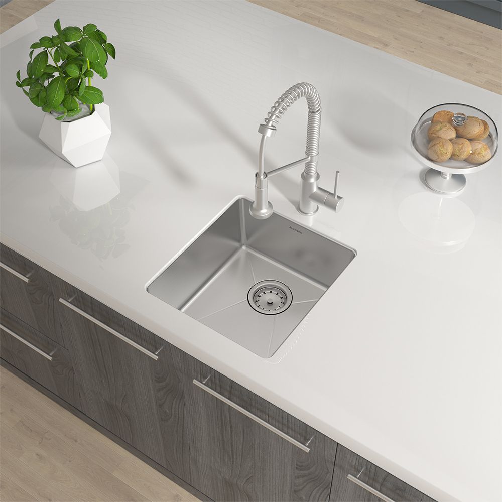 Amerisink Legend AS334 Undermount Stainless Steel Sink 18 x 16 x 9