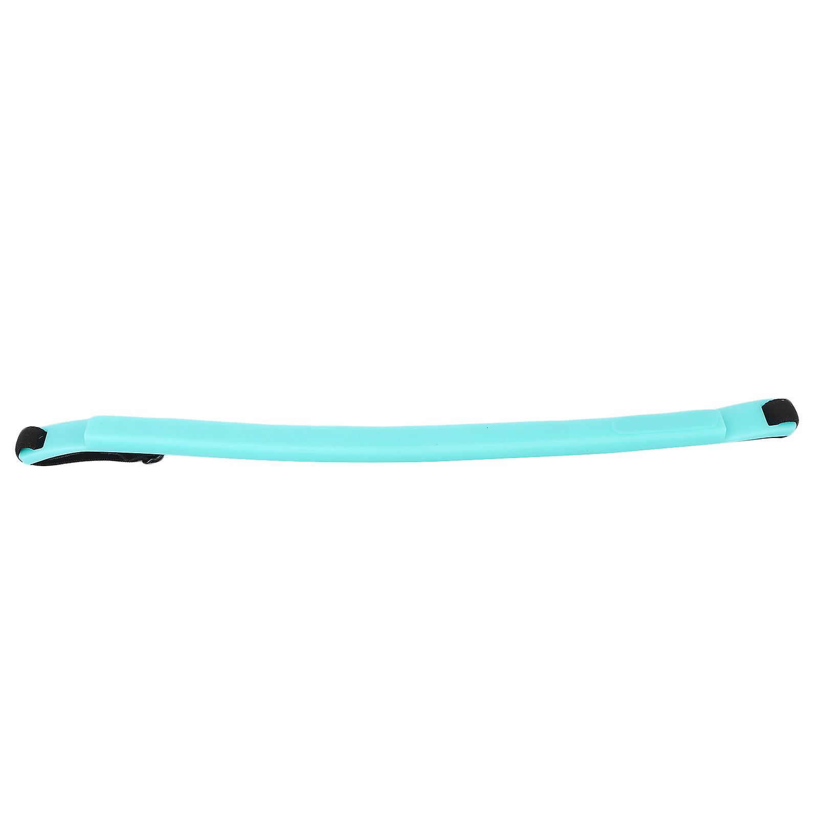 Elastic Sports Headband Breathable Stretchy Sports Exercise Silicone Sweatband Headbandscyan