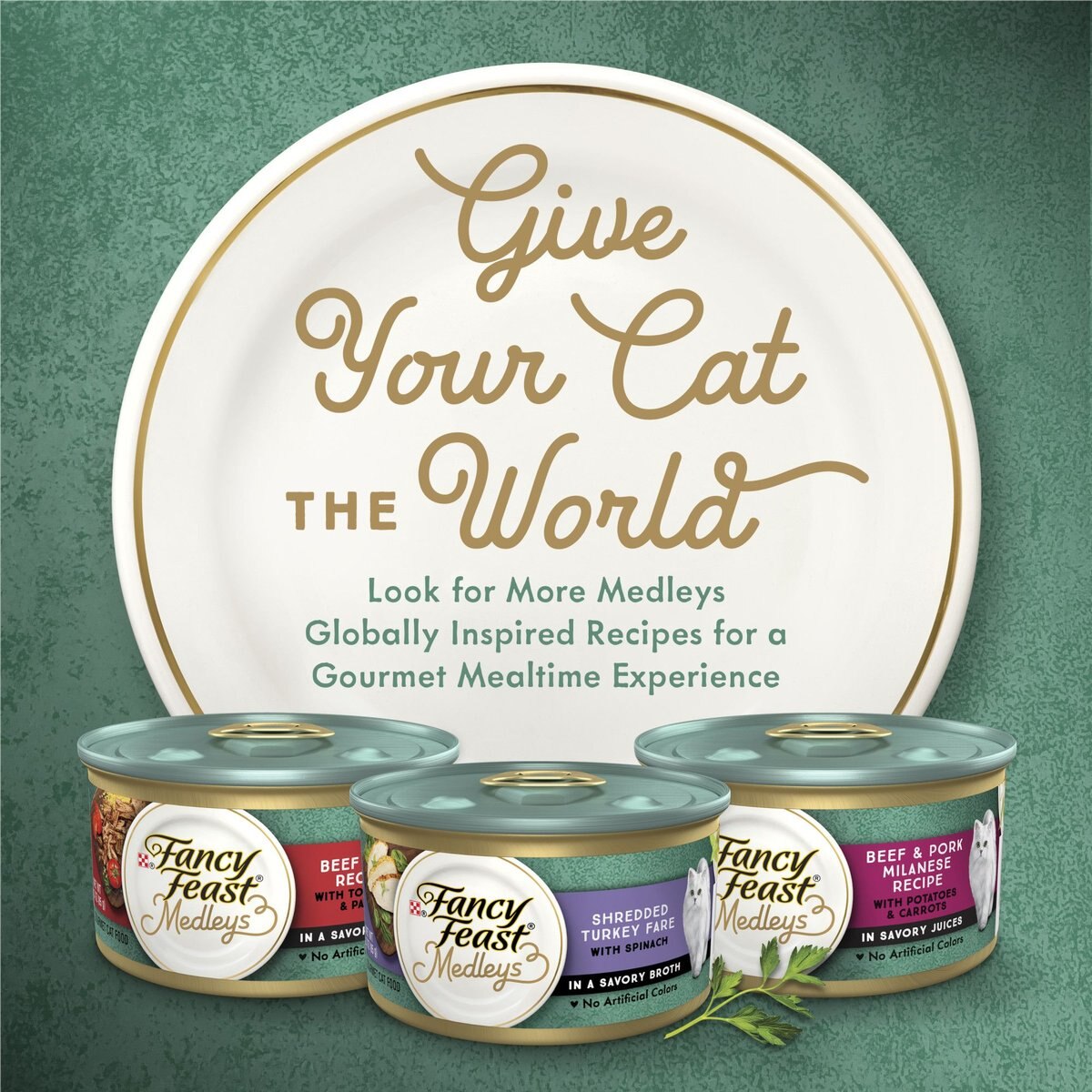 Fancy Feast Medleys Wild Salmon Primavera Canned Cat Food