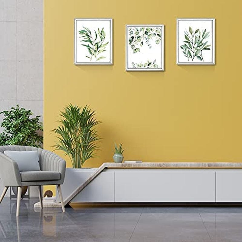 Zonon 9 Pieces Botanical Plant Wall Art Prints Eucalyptus Wall Decor B