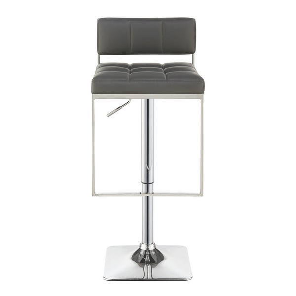 Olivia Chrome Adjustable Bar Stool