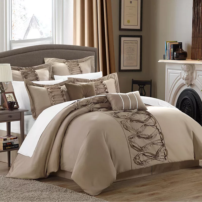 Chic Home Elegant Ruth 8-piece Bed Set