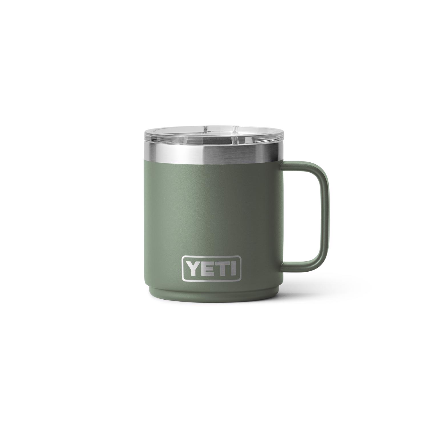 YETI Rambler 10 oz Camp Green BPA Free Insulated Mug