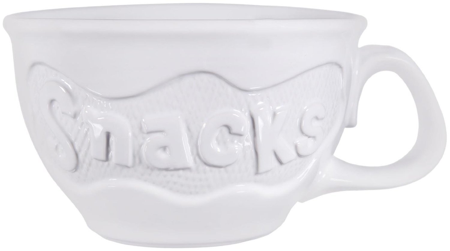 Home Essentials Snack Bowl Cup Shape White   (72923)