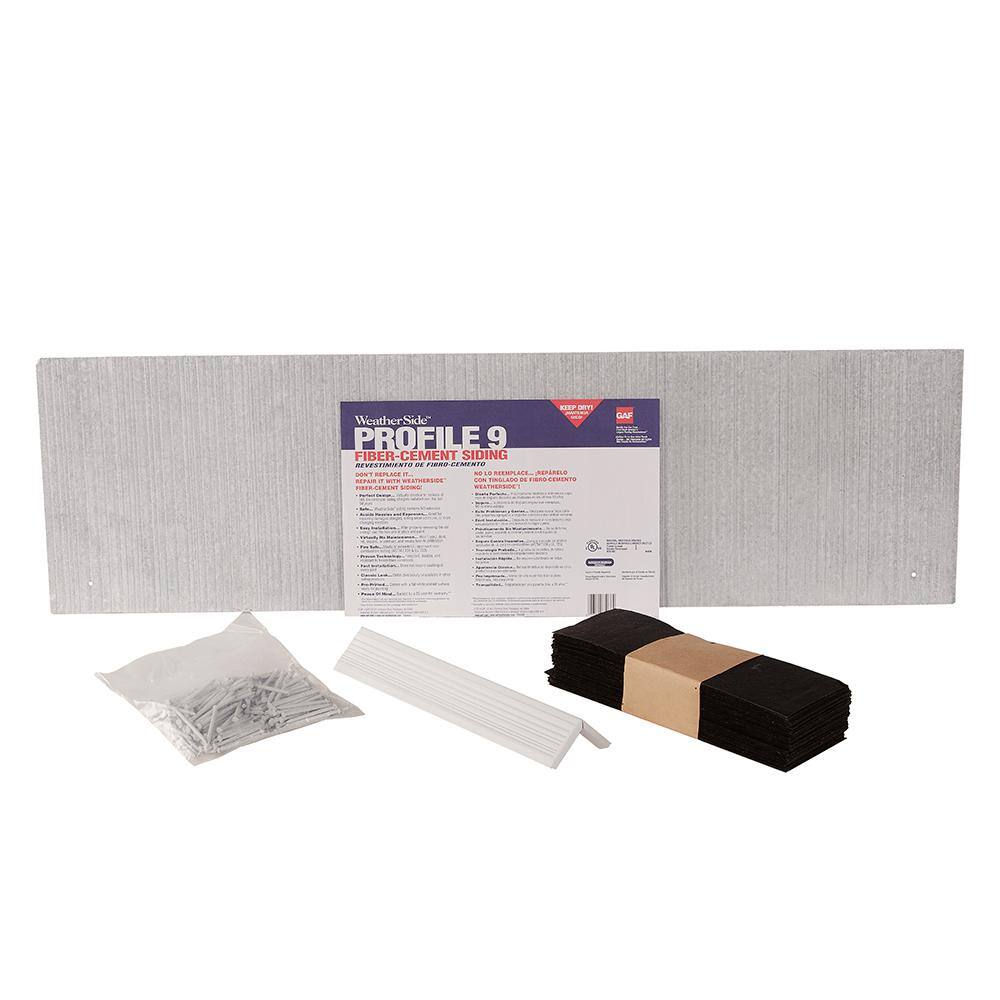 GAF Weatherside 1-34 in. White Siding Nails (Bag) 2332932