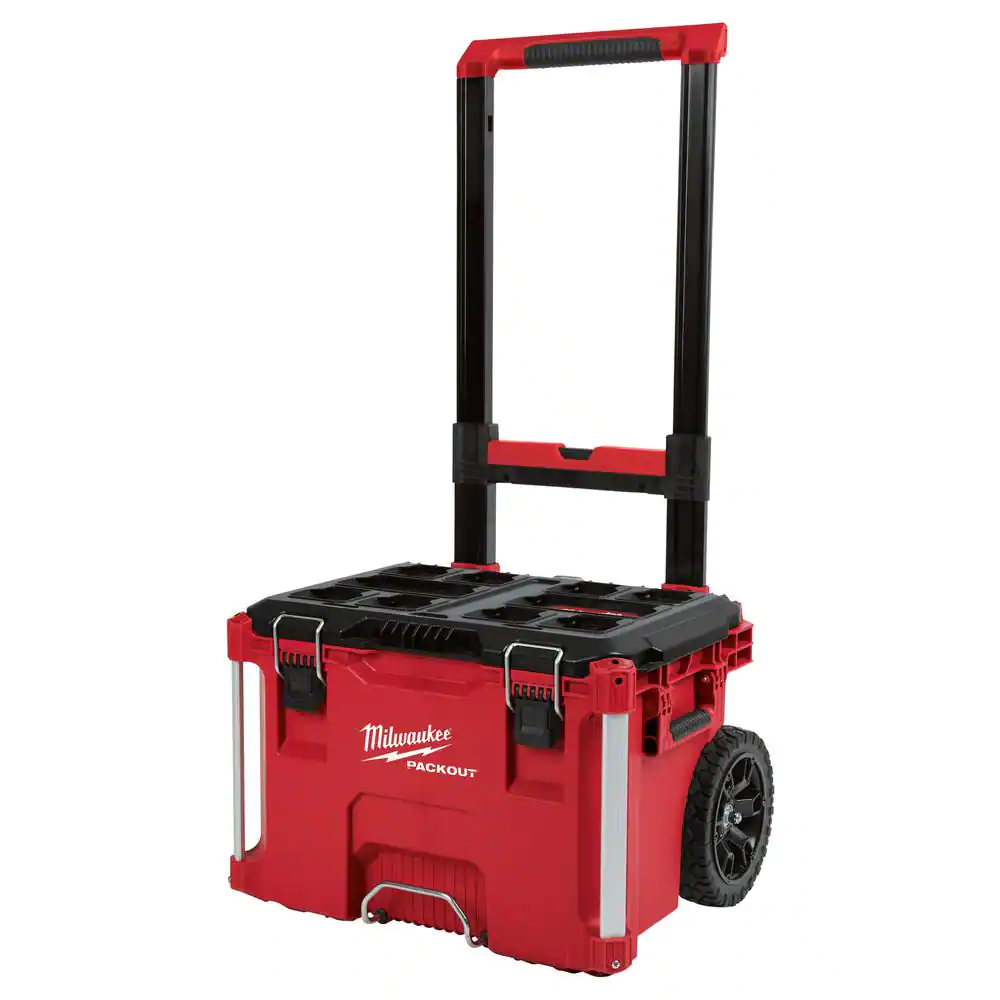 Milwaukee 48-22-8426-8425 PACKOUT 22 in. Rolling Tool Box and 22 in. Large Tool Box