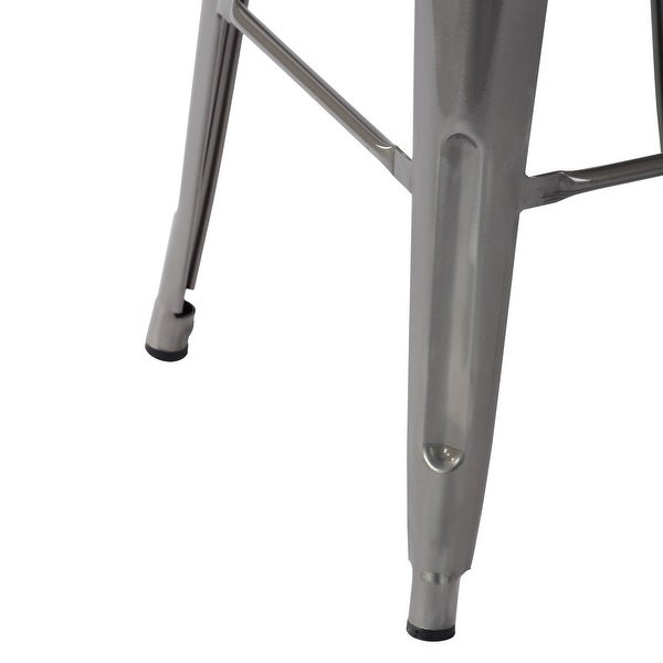 Homylin 29 Inch Backless Metal Counter Stools