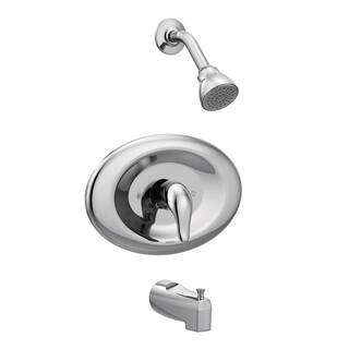 MOEN Chateau Single-Handle 1-Spray Tub and Shower Faucet in Chrome (Valve Included) L2369EP