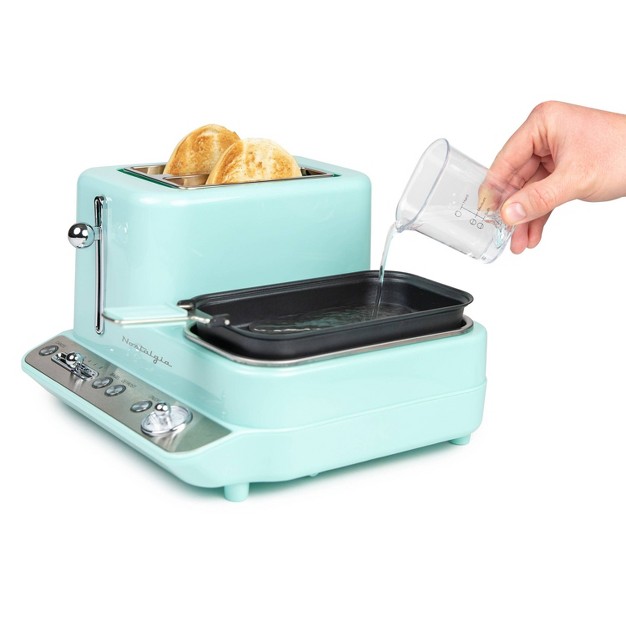 Nostalgia Electrics 3 in 1 Griddle Aqua