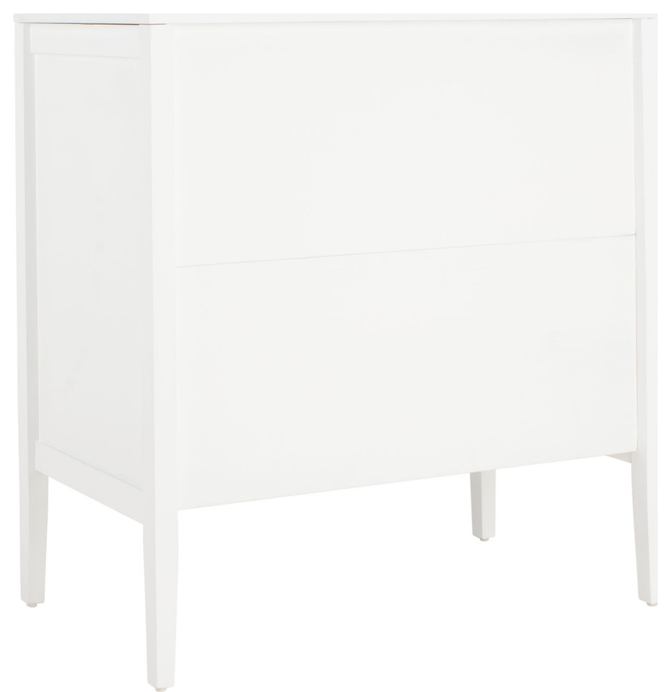 Tegan 3 Drawer Chest   Transitional   Accent Chests And Cabinets   by HedgeApple  Houzz