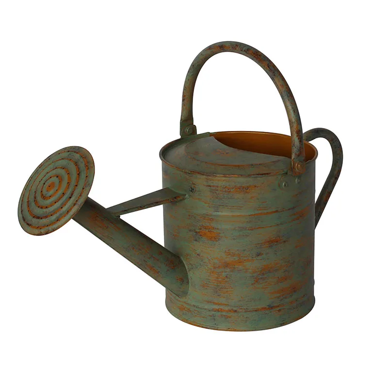 Flower Design Handmade Metal Watering can Wholesale Manufacturer Unique  Design Garden Decoration Watering Can