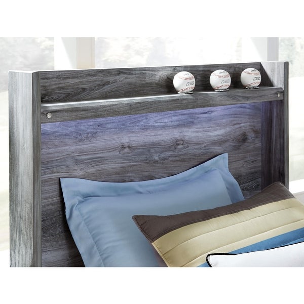 Signature Design by Ashley Baystorm Smoky Gray Panel Headboard - - 21642746