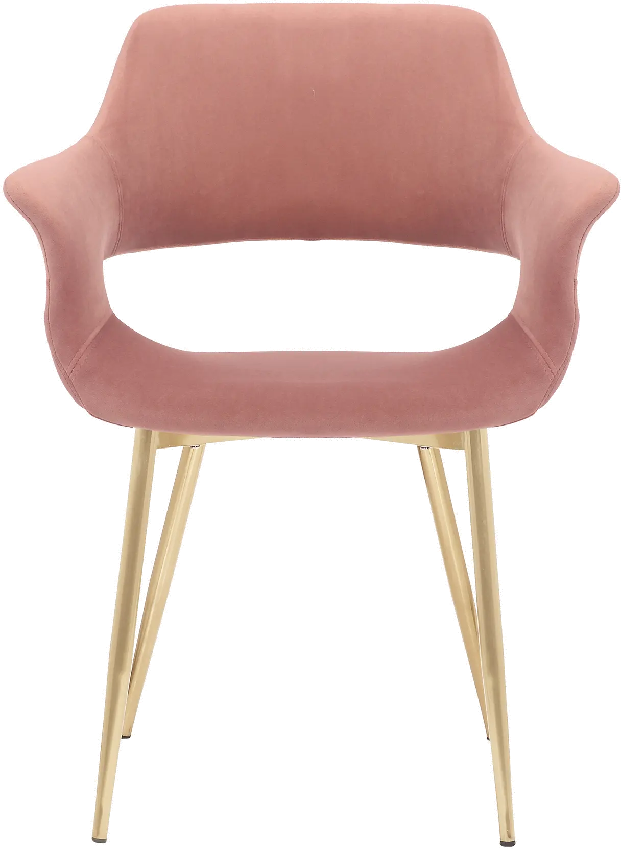 Gigi Pink Dining Room Arm Chair (Set of 2)