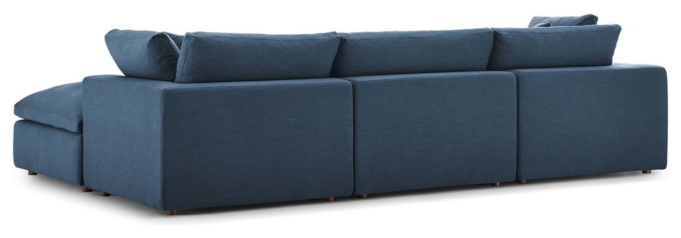 Modern Contemporary Urban Living Sectional Sofa Set  Fabric   Transitional   Sectional Sofas   by House Bound  Houzz