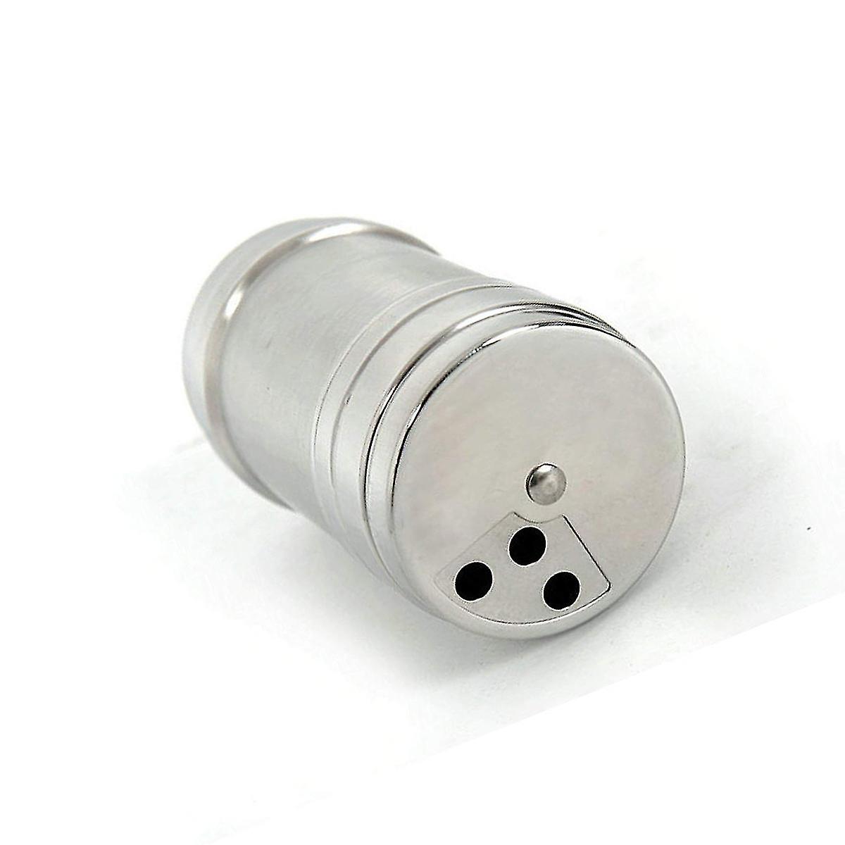 Stainless Steel Dredge Salt/sugar / Spice/pepper Shaker Seasoning Cans With Rotating Cover