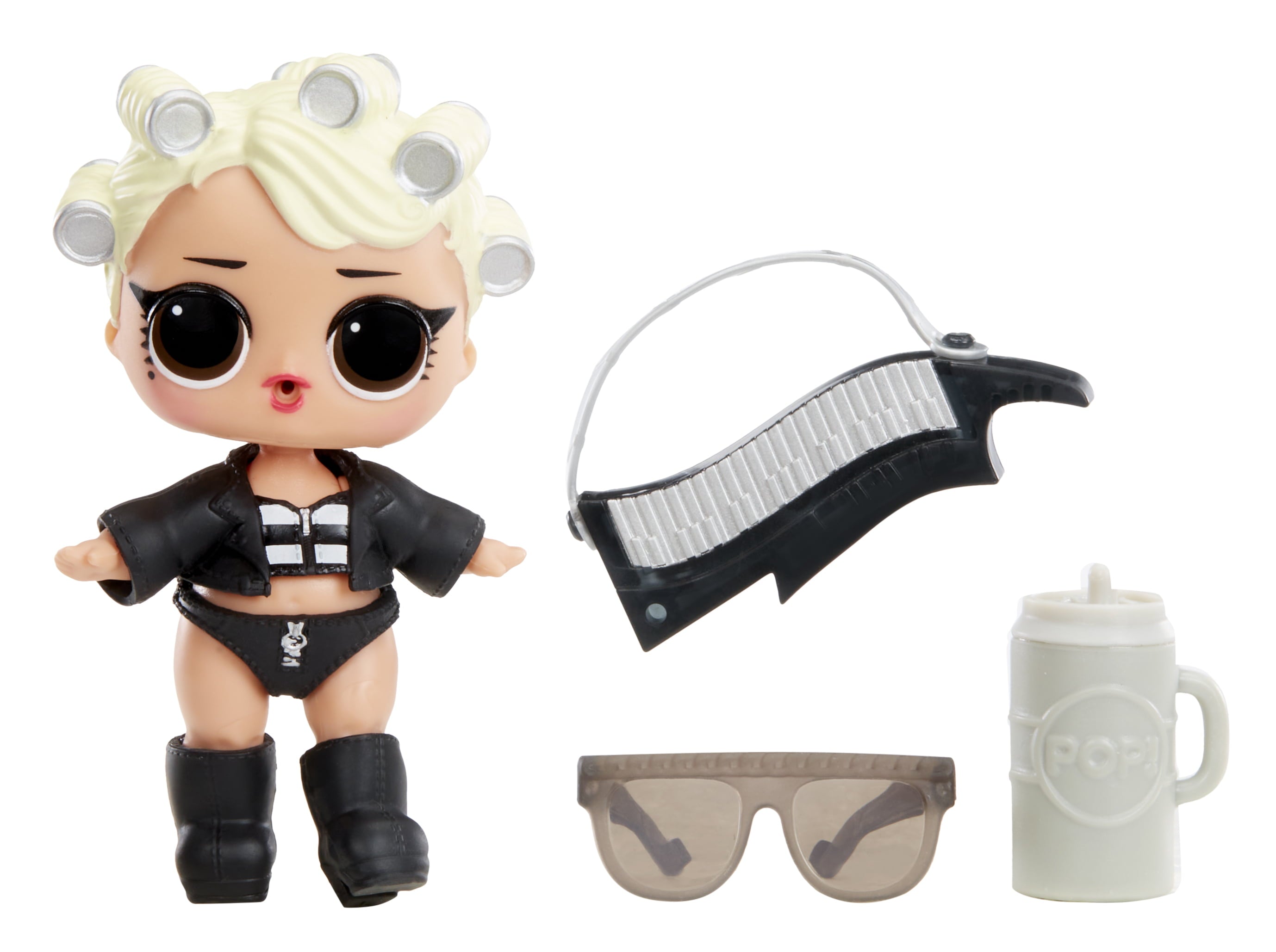 LOL Surprise OMG Remix Super Surprise - 70+ Surprises, 4 Fashion Dolls & 4 Dolls, Boombox Playset