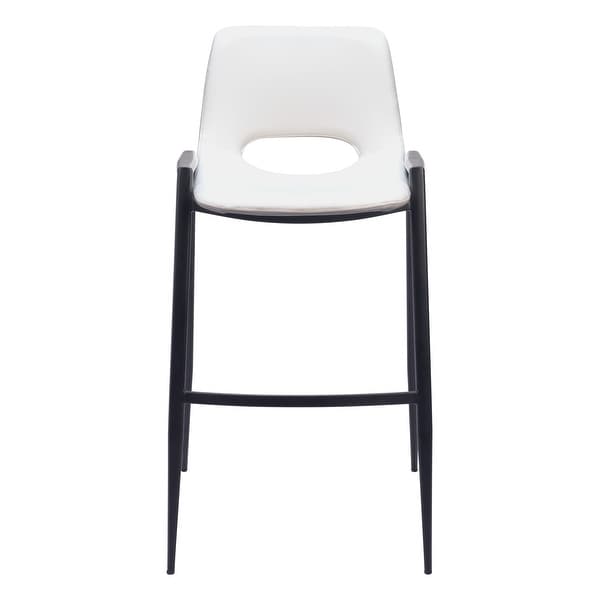 Britley Bay Barstool Chair (Set of 2) White - N/A