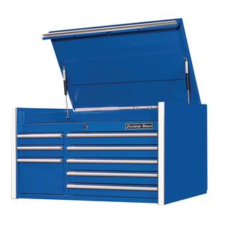 Extreme Tools RX 41 in. 8-Drawer Top Tool Chest in Blue RX412508CHBL